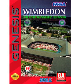 Sega Genesis Wimbledon Championship Tennis (Cart Only, Damaged Label)