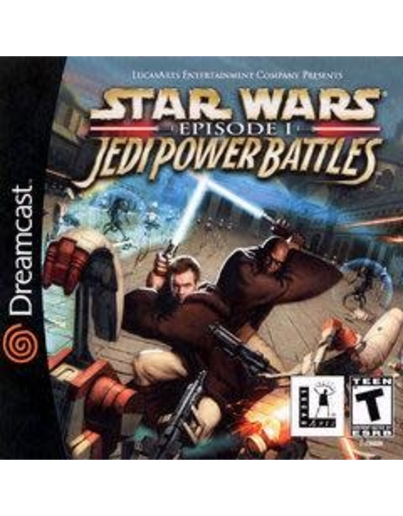 Sega Dreamcast Star Wars Episode I Jedi Power Battles (Brand New, Canadian Version w/ French Manual)