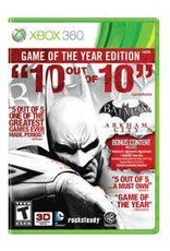 Xbox 360 Batman: Arkham City Game Of The Year (Used)