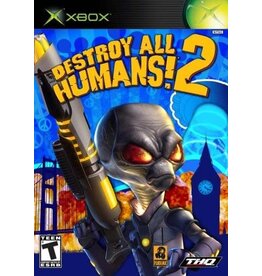 Xbox Destroy All Humans 2 (No Manual)