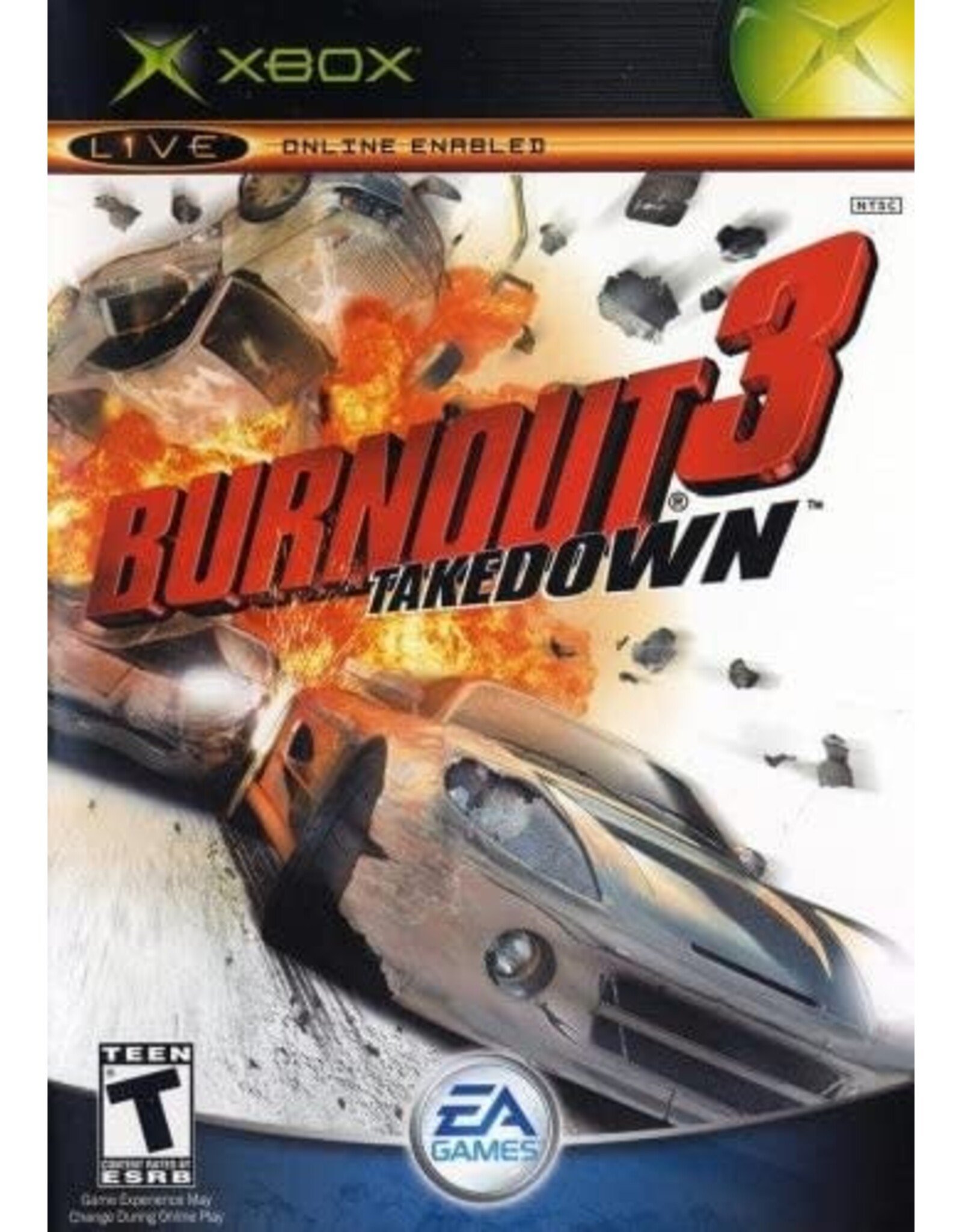 Xbox Burnout 3 Takedown (No Manual)