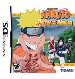 Nintendo DS Naruto Path of The Ninja (CiB, Damaged Insert)