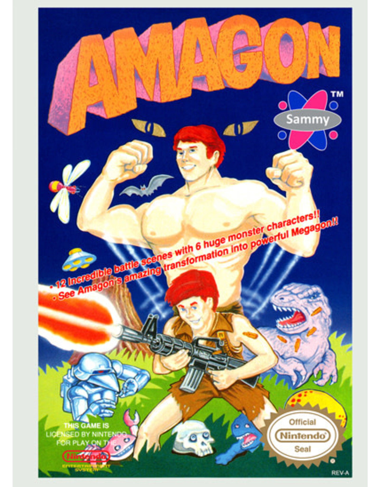 NES Amagon (Cart Only)