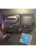 Sega CD Sega CD Model 2 + Genesis Console w/ 3 Button Genesis Controller (Used, Sewer Shark Included)