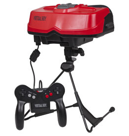 Virtual Boy Virtual Boy Console with AC Adaptor and Mario's Tennis (Used)