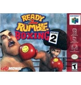 Nintendo 64 Ready 2 Rumble Boxing Round 2 (Cart Only, Damaged Front Label, Missing Back Label)