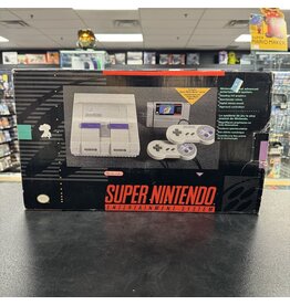 Super Nintendo Super Nintendo Console Super Mario World Bundle (CiB, Damaged Box, Cosmetic Damage to Console and One Controller)