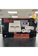 Super Nintendo Super Nintendo Super Set (With Super Mario World) (CiB, Heavily Damaged Box, Cosmetic Damage to Console)