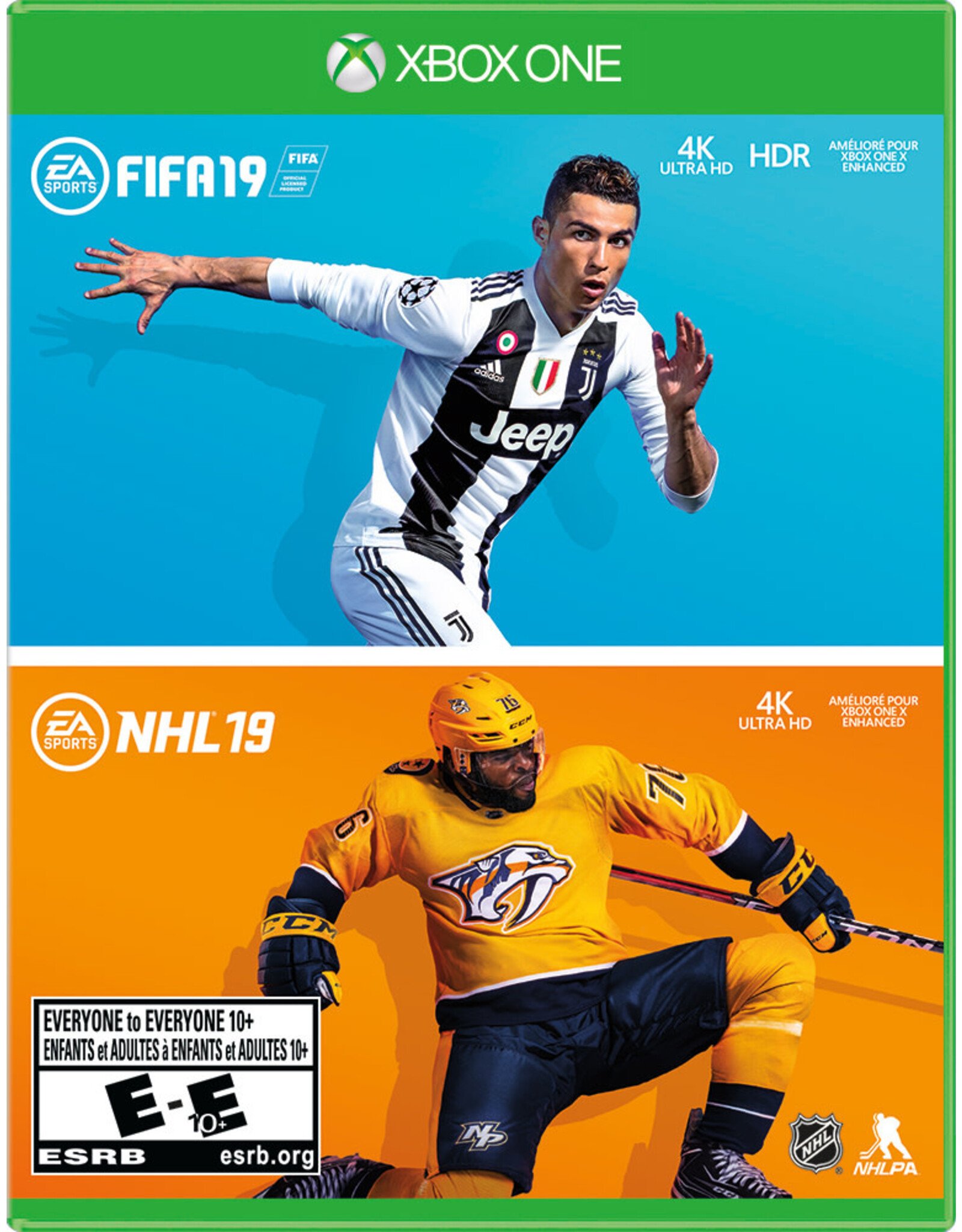 Xbox One FIFA 19 + NHL 19 (CiB)