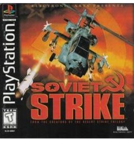 Playstation Soviet Strike (Used, Cosmetic Damage)