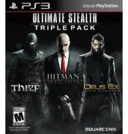 Playstation 3 Ultimate Stealth Triple Pack (CiB)