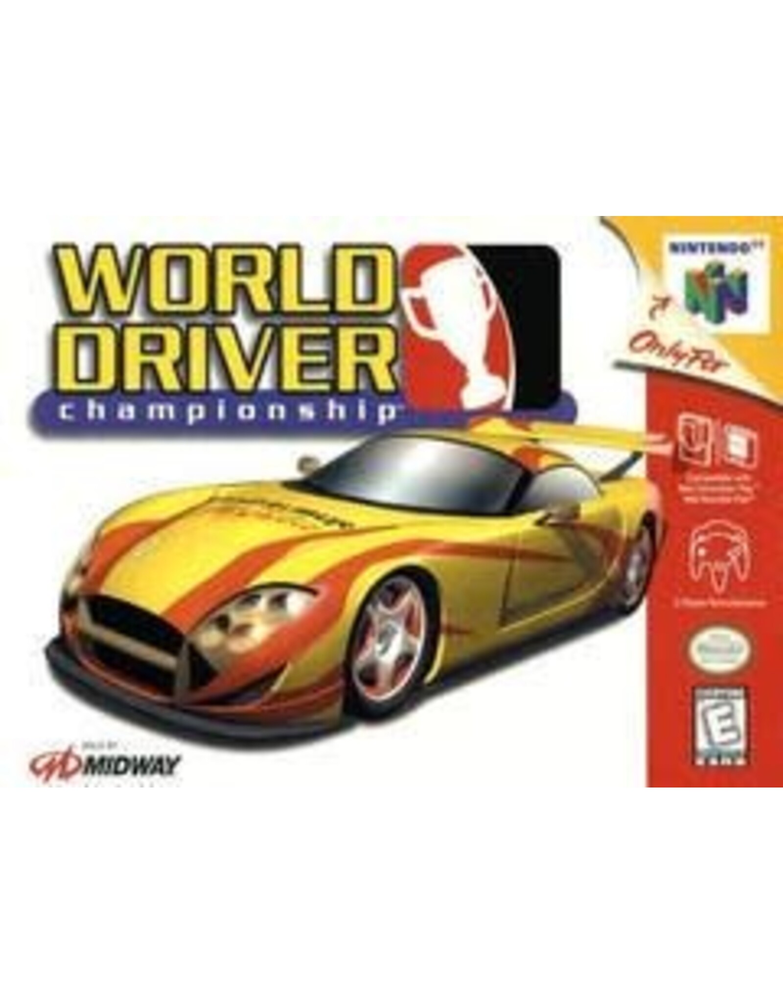 Nintendo 64 World Driver Championship (Cart Only)