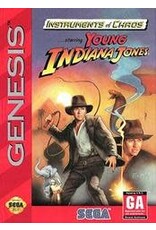 Sega Genesis Instruments of Chaos Starring Young Indiana Jones (CiB, Damaged Manual)