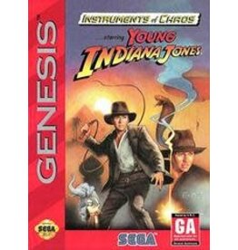 Sega Genesis Instruments of Chaos Starring Young Indiana Jones (CiB, Damaged Manual)