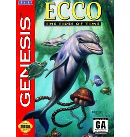 Sega Genesis Ecco The Tides of Time (Used)