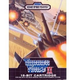 Sega Genesis Thunder Force II (CiB, Damaged Sleeve and Label)