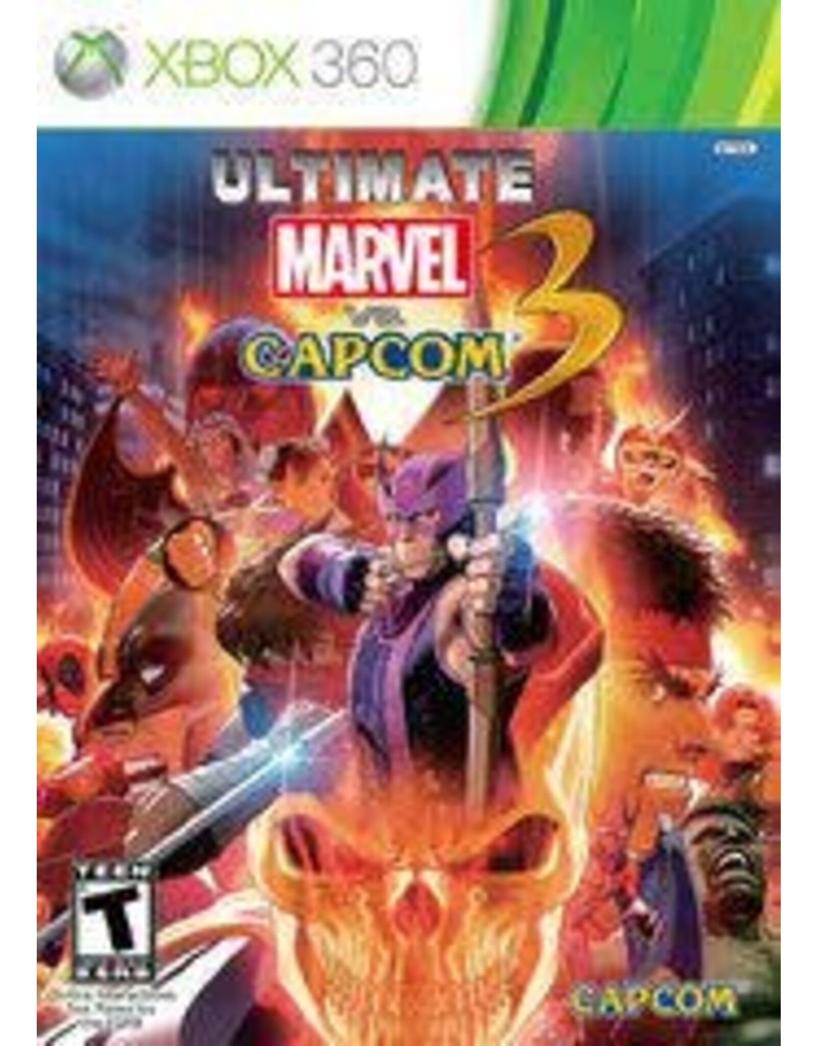 Xbox 360 Ultimate Marvel vs Capcom 3 (Used)