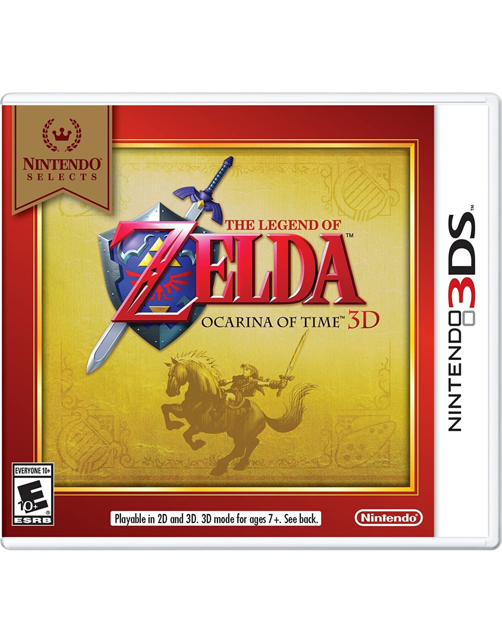 Nintendo 3DS Zelda Ocarina of Time 3D - Nintendo Selects (Brand New)