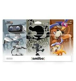 Amiibo Retro (R.O.B., Mr. Game & Watch, Duck Hunt) 3 Pack (Smash)