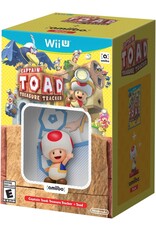 Wii U Captain Toad: Treasure Tracker Amiibo Bundle (New in Open Box)