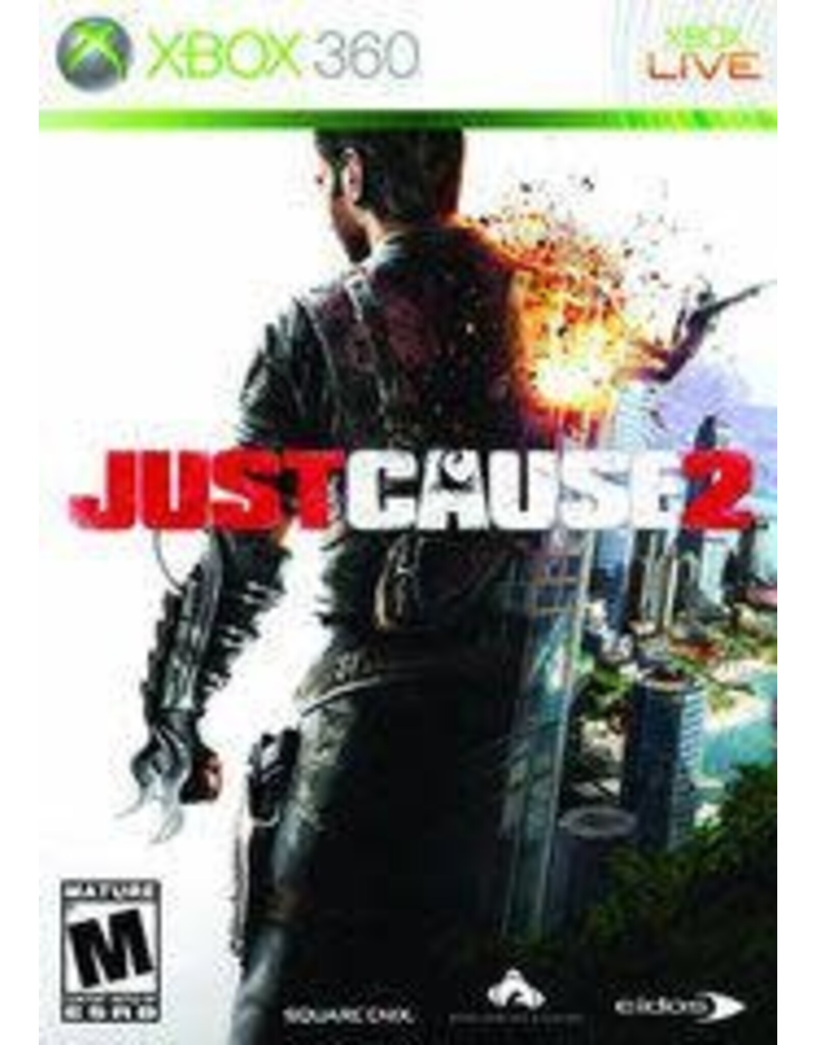 Xbox 360 Just Cause 2 (No Manual, Damaged Sleeve)