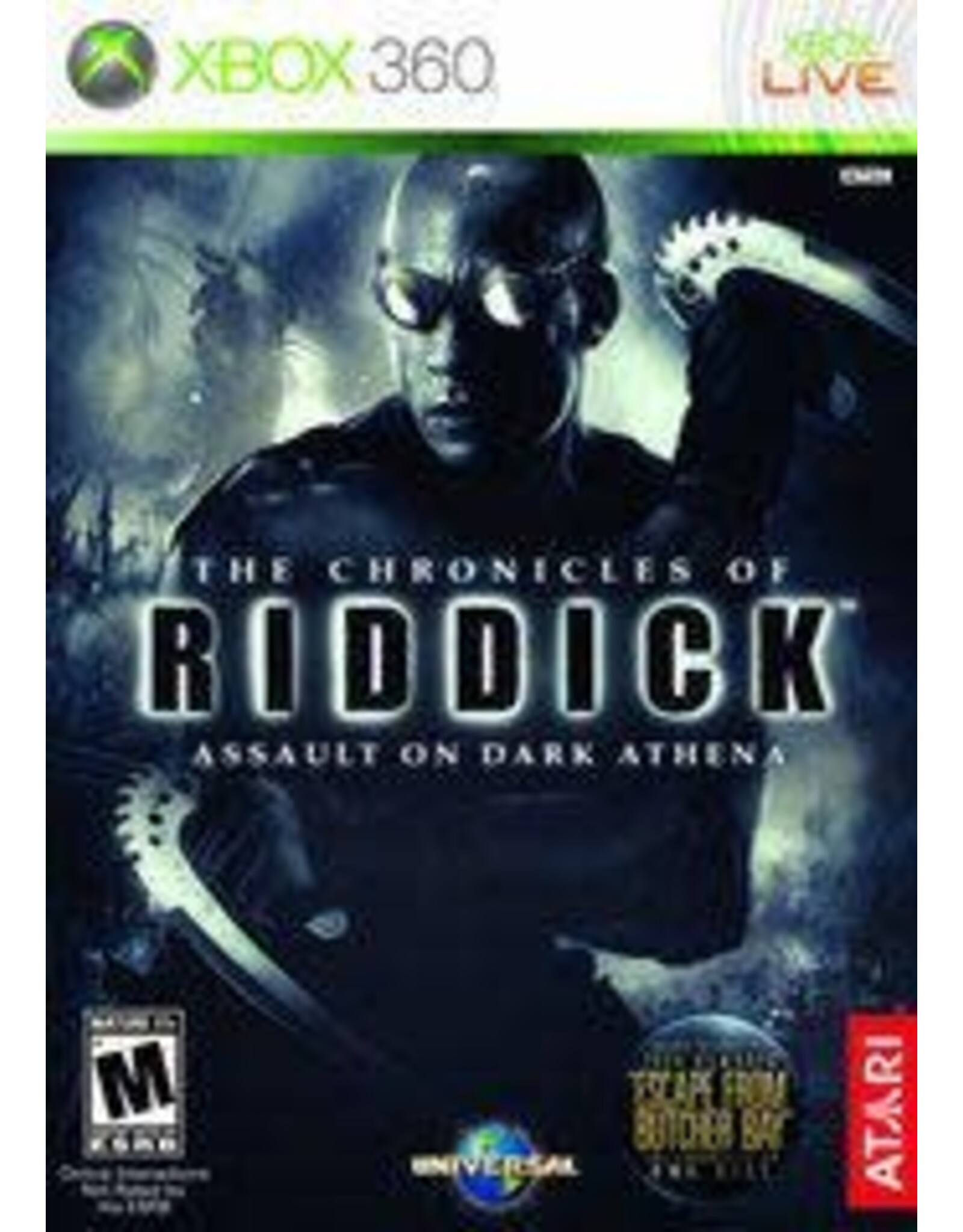 Xbox 360 Chronicles of Riddick, The: Assault on Dark Athena (Brand New)