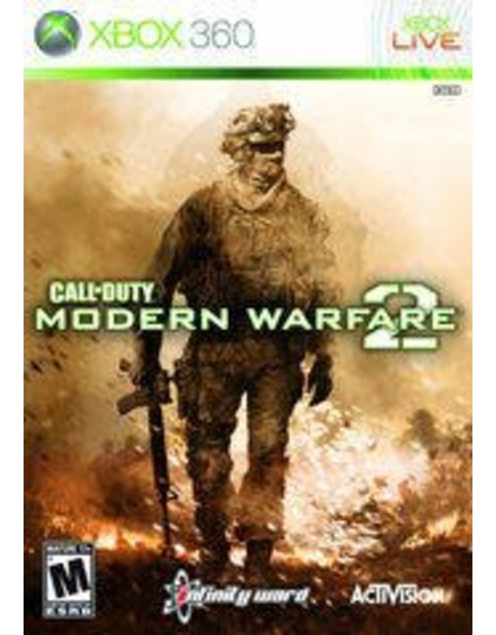 Xbox 360 Call of Duty Modern Warfare 2 (CiB, Damaged Sleeve)