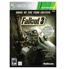 Xbox 360 Fallout 3 Game of the Year Edition - Platinum Hits (Used)