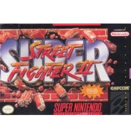 Super Nintendo Super Street Fighter II (CiB with Registration Card, Lightly Damaged Manual)
