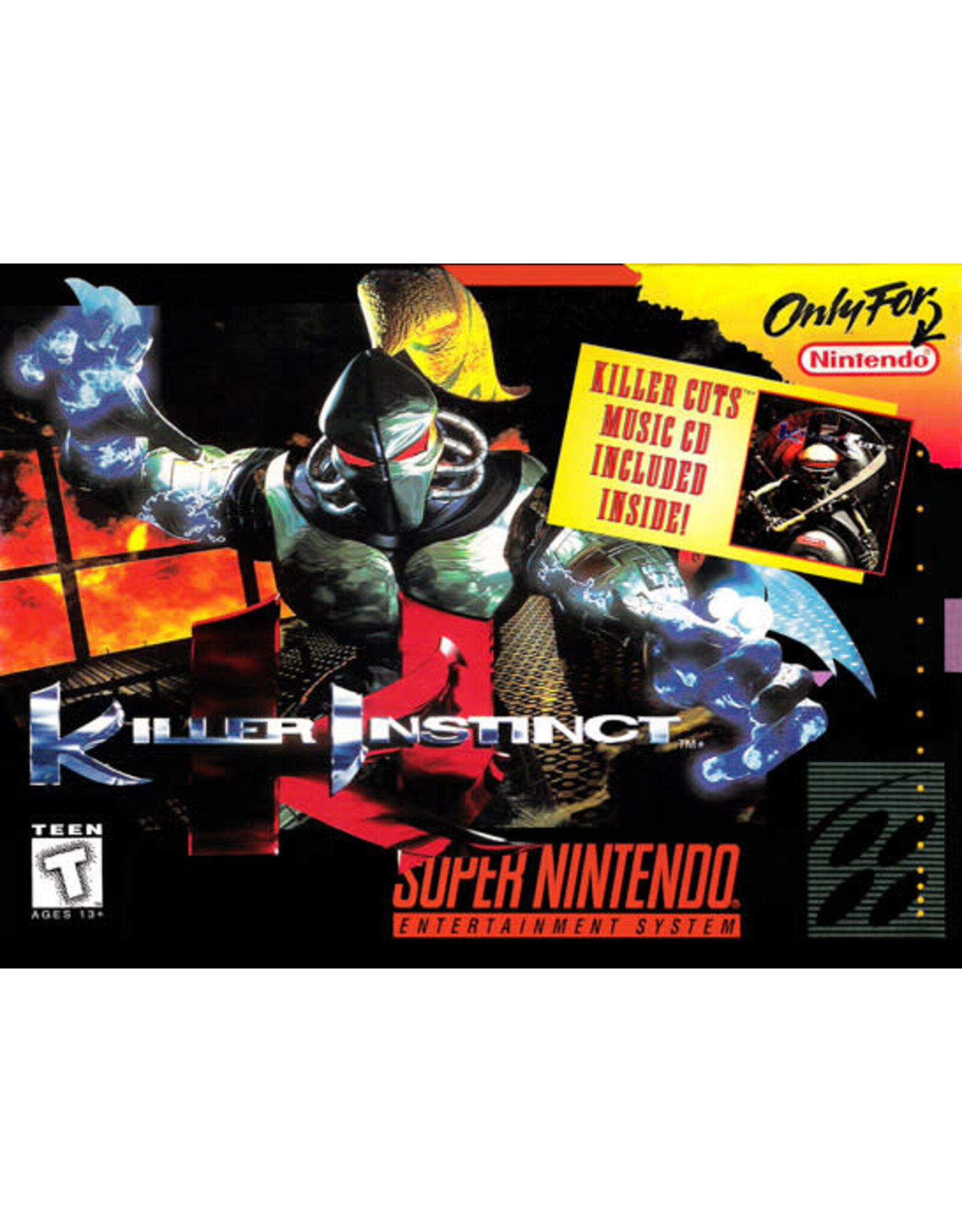 Super Nintendo Killer Instinct (CiB, Missing Music CD)