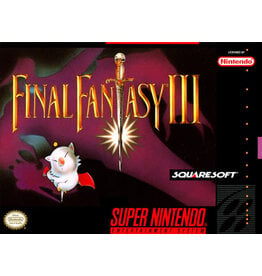 Super Nintendo Final Fantasy III (Used, Cosmetic Damage)
