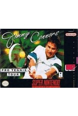 Super Nintendo Jimmy Connors Pro Tennis Tour (CiB, Damaged Box, Lightly Damaged Manual)