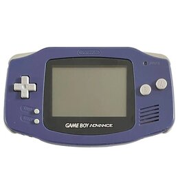 Game Boy Advance Game Boy Advance Console (Indigo, New Screen Lens, Cosmetic Damage to Shell)