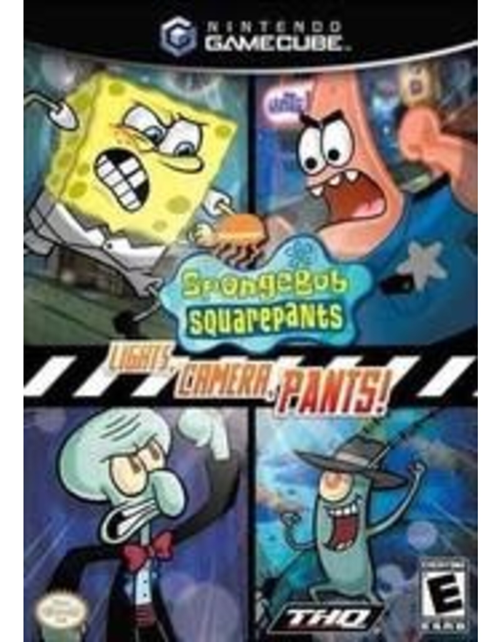 Gamecube SpongeBob SquarePants Lights Camera Pants (CiB)