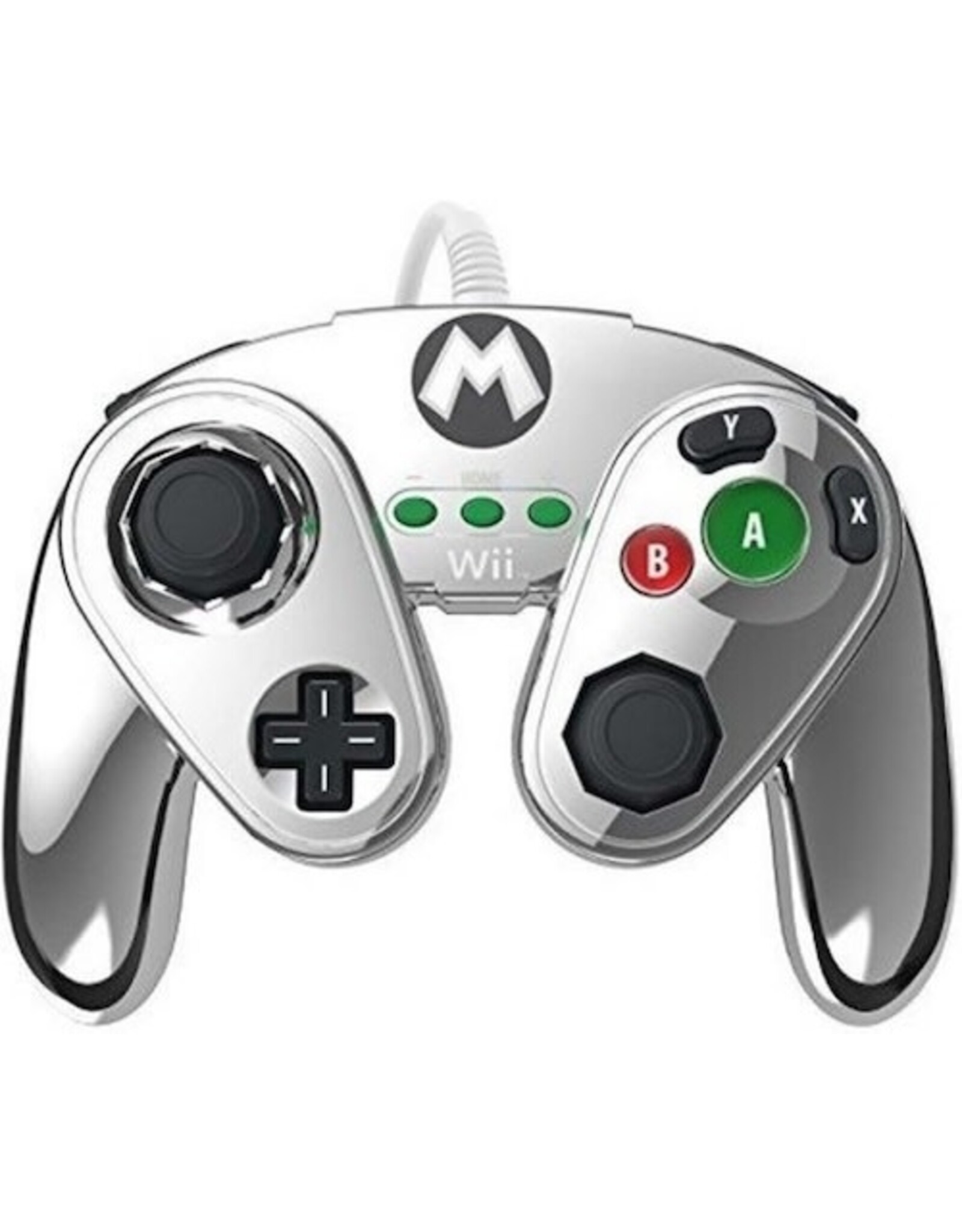 Wii U Wired Fight Pad - Metal Mario (Used)