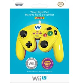 Wii U Wired Fight Pad - Wario (Brand New)