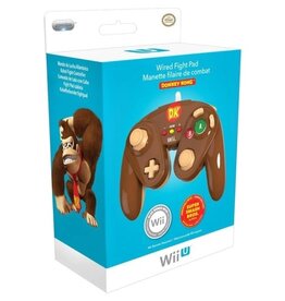 Wii U Wired Fight Pad - Donkey Kong (Brand New)