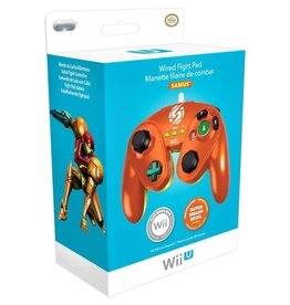 Wii U Wired Fight Pad - Samus (Brand New)