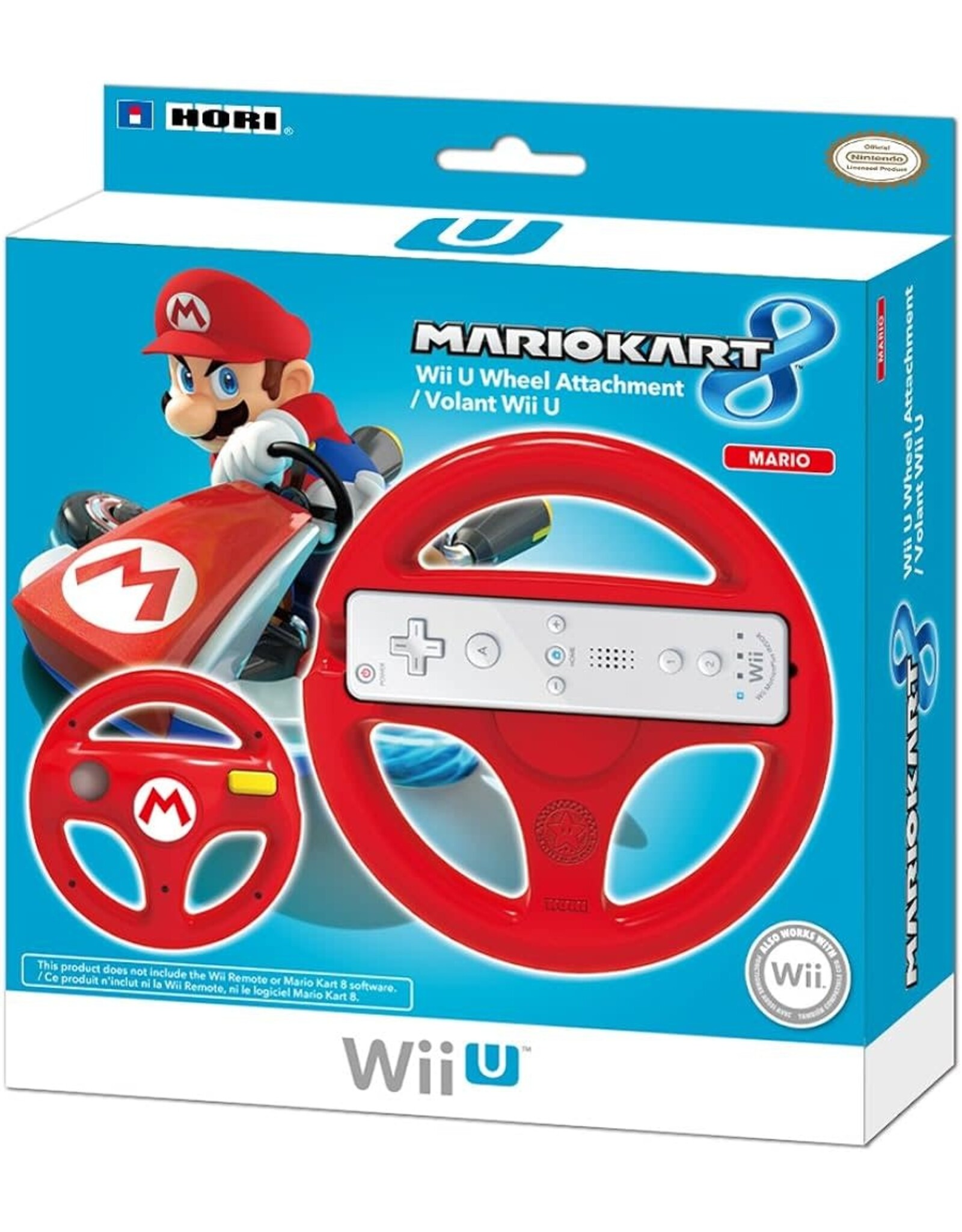 Wii U Mario Kart 8 Wheel - Mario (Brand New)