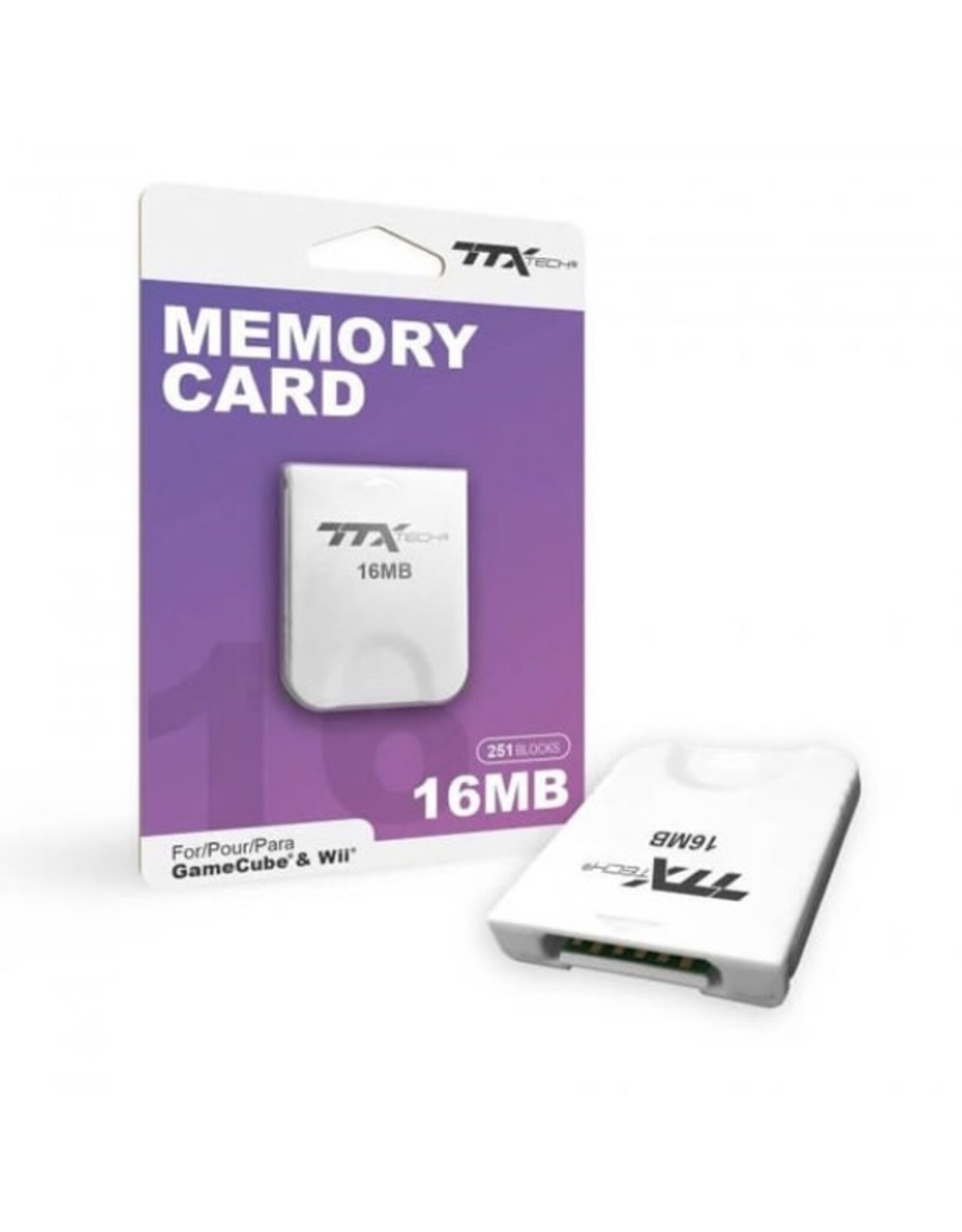 Gamecube Wii Gamecube Memory Card 16MB 251 Blocks (TTX)
