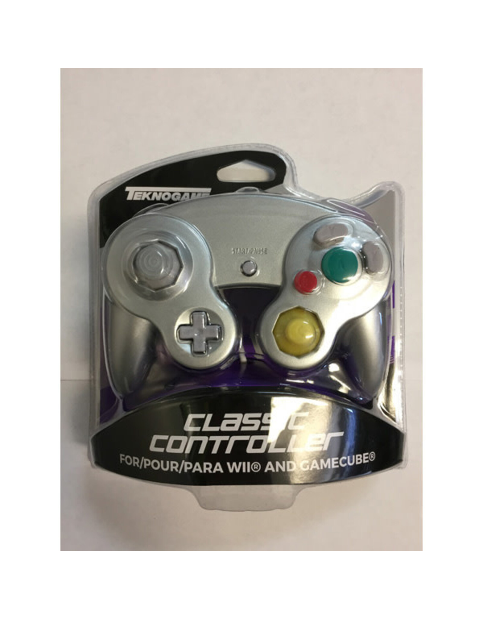 Gamecube Gamecube Controller - Silver, Teknogame (Brand New)
