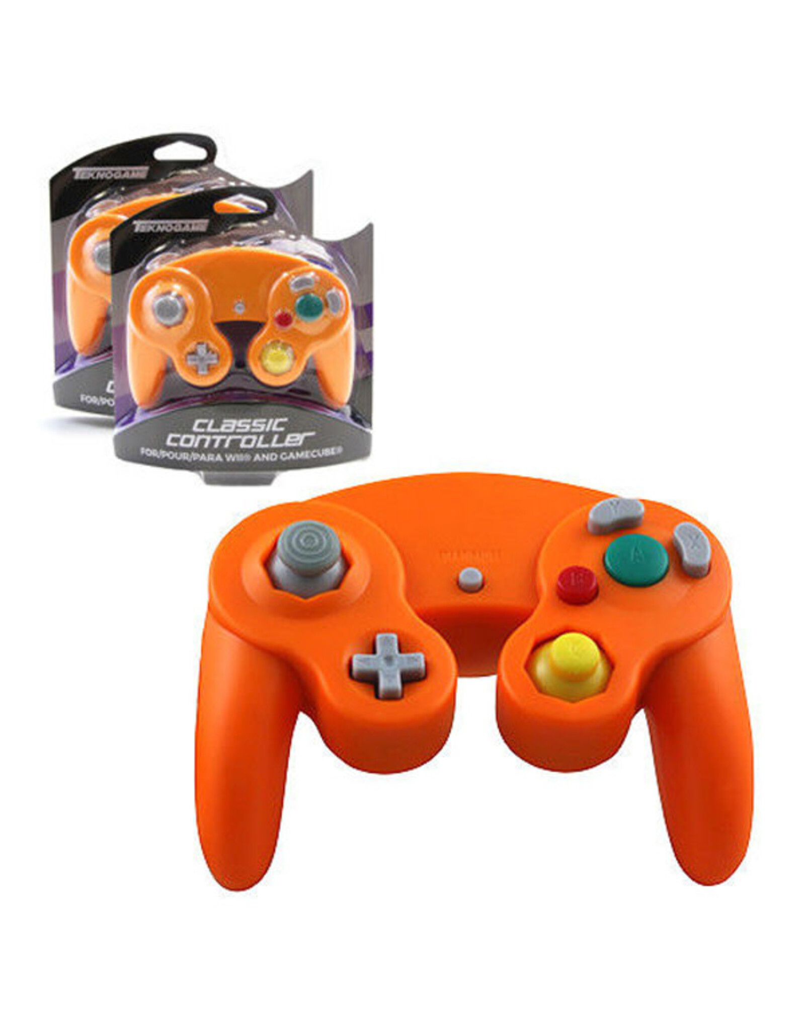 Gamecube Gamecube Controller - Orange, Teknogame (Brand New)