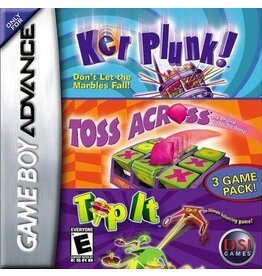 Game Boy Advance Kerplunk / Toss Across / Tip It (Cart Only)