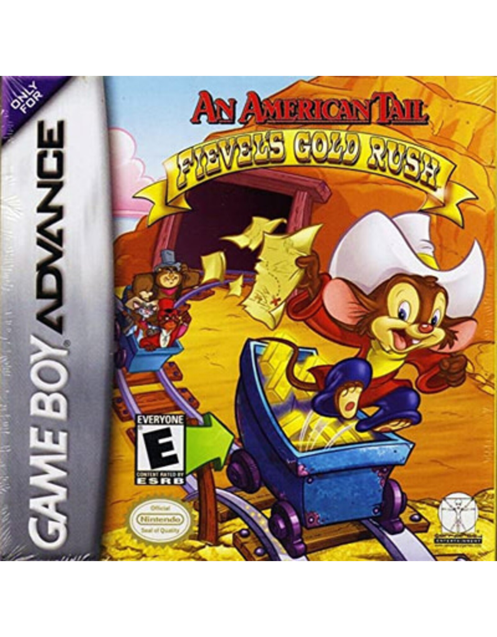 Game Boy Advance An American Tail Fievel's Gold Rush (Cart Only)