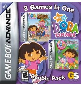 Game Boy Advance Dora the Explorer Double Pack (Cart Only)