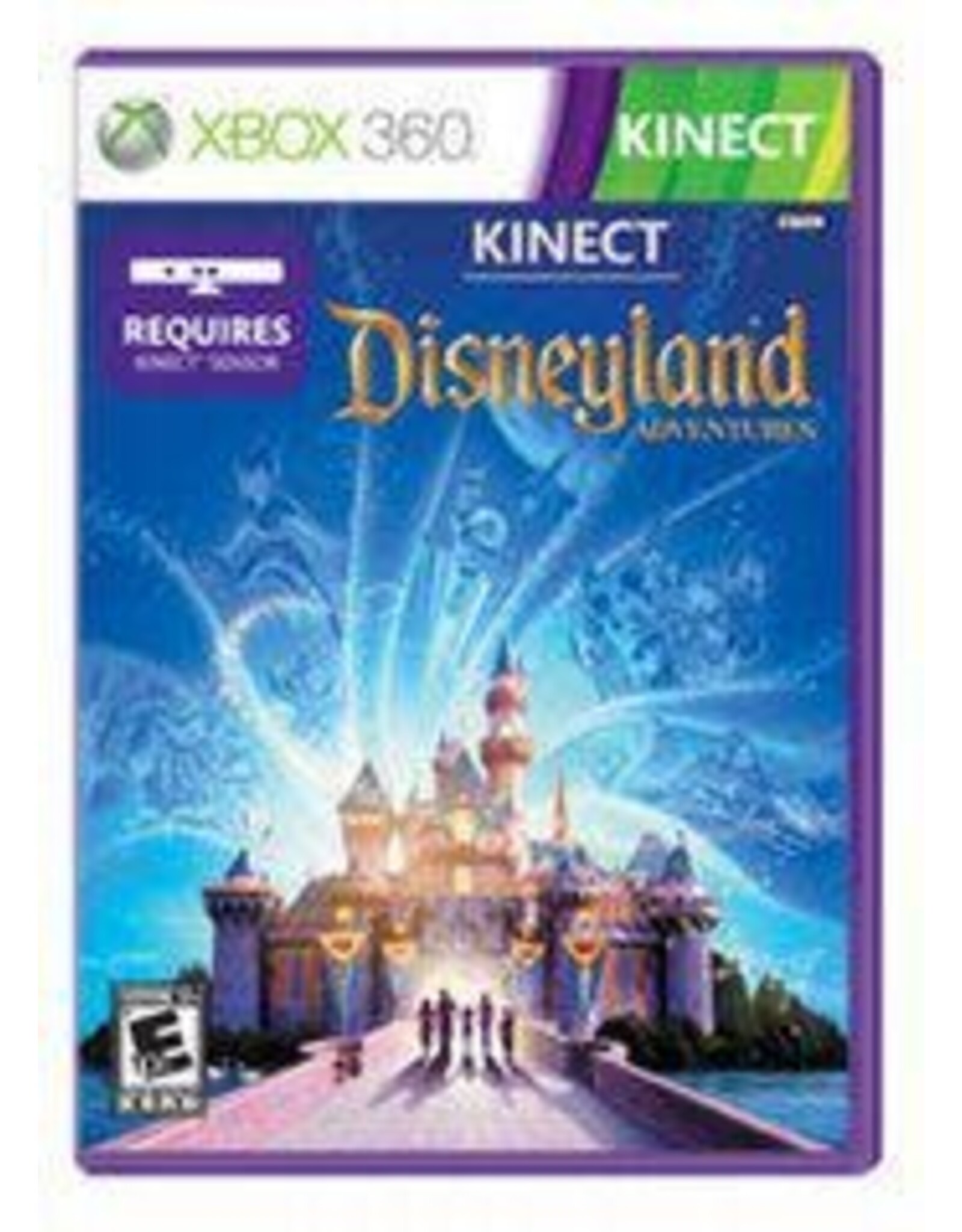 Xbox 360 Kinect Disneyland Adventures (No Manual)