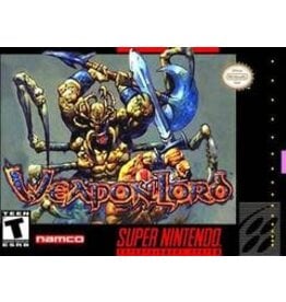 Super Nintendo WeaponLord (Cart Only, Damaged Label)