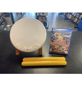 Playstation 4 Taiko No Tatsujin: Drum Session with Drum and Sticks (Game CiB, JP Import)