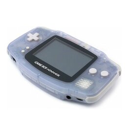 Game Boy Advance Game Boy Advance Console - Glacier, New Screen Lens (Used, Cosmetic Damage)