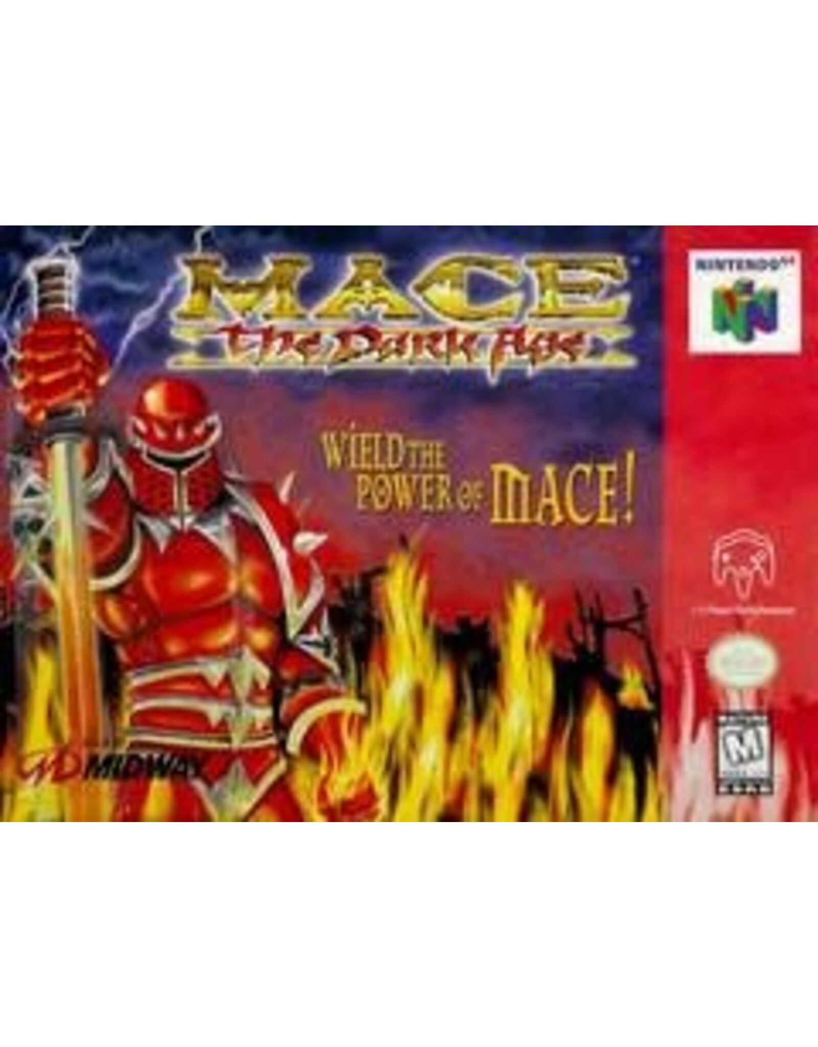 Nintendo 64 Mace Dark Age (Cart Only, Cosmetic Damage)